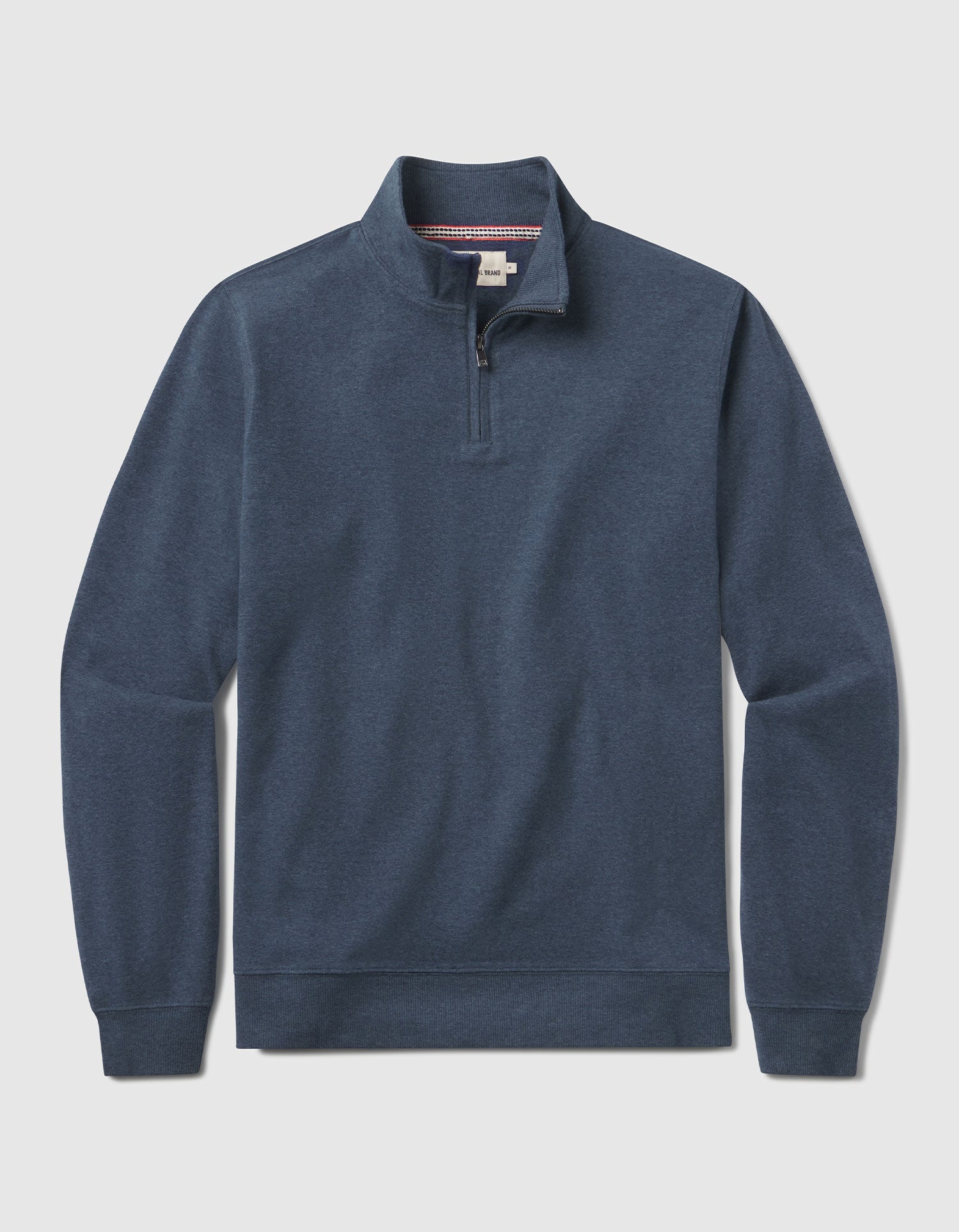 Puremeso Weekend Quarter Zip in Indigo Blue
