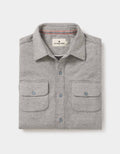 Textured Knit Shirt in Graphite