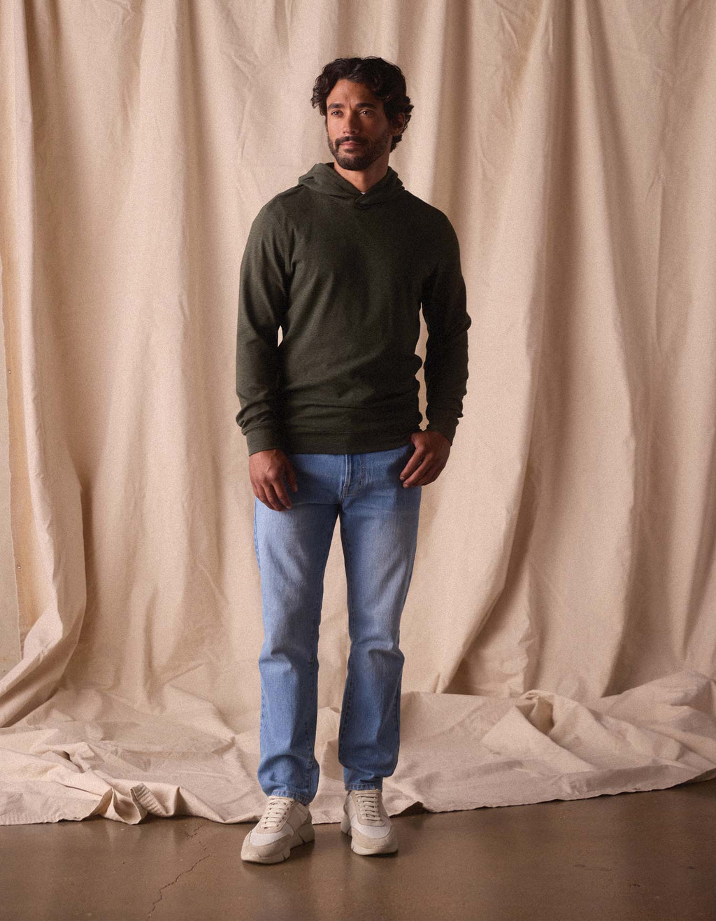 Puremeso Essential Hoodie in Olive