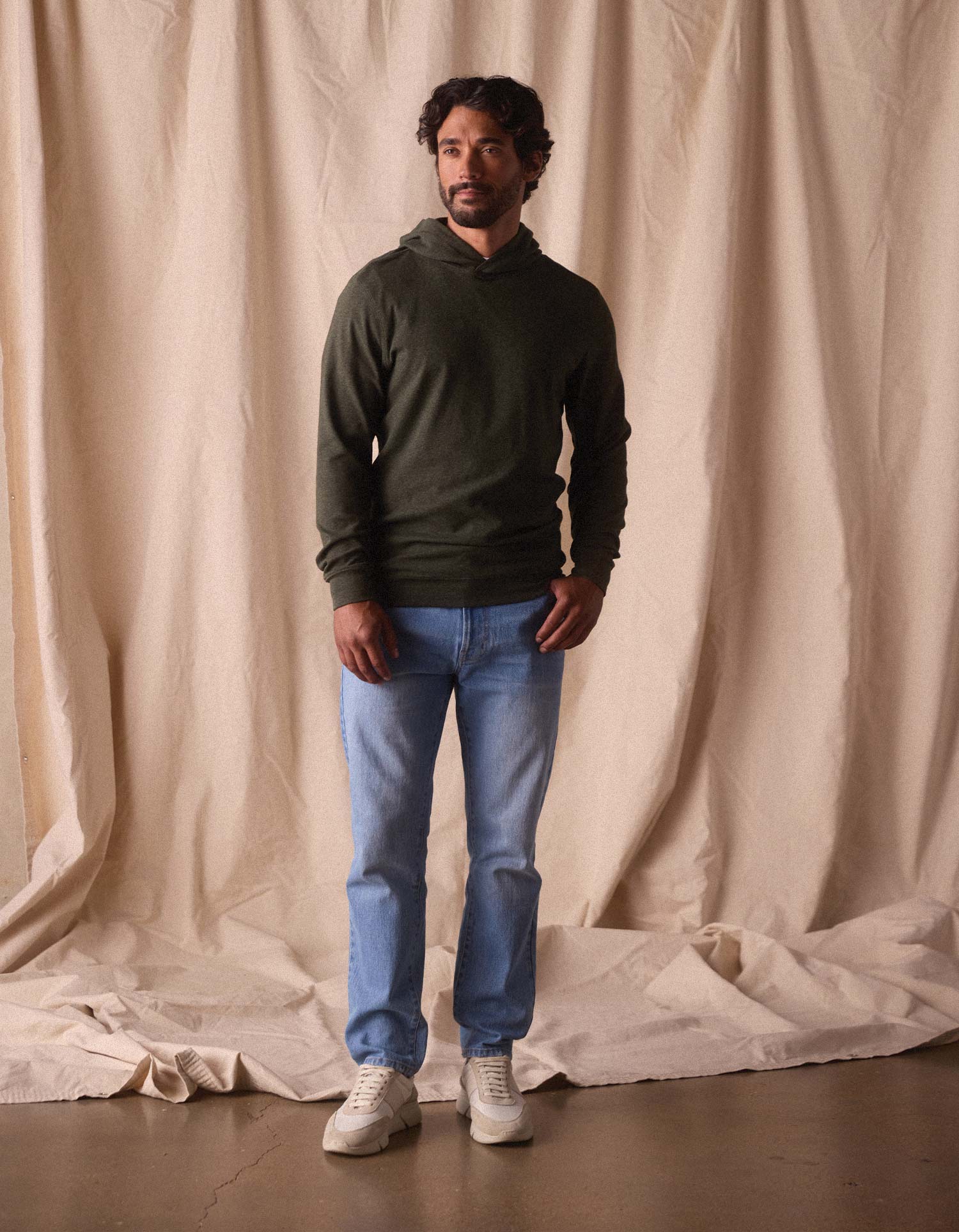 Puremeso Essential Hoodie in Olive