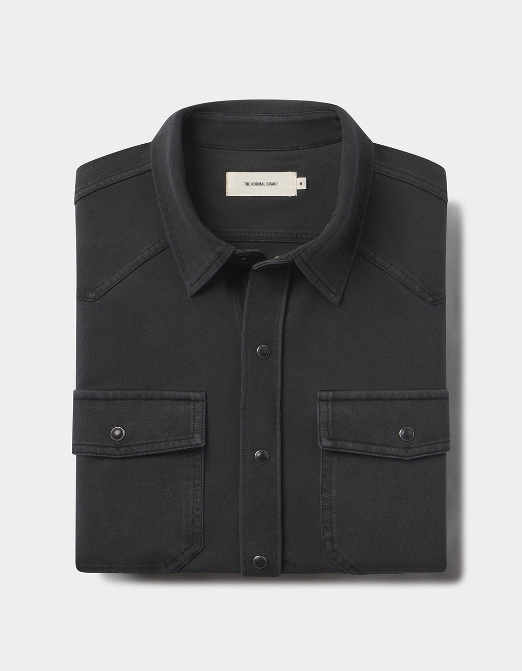 Tentoma Stretch Vintage Button Up in Phantom