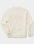 Normal Fleece Graphic Pullover in Ivory