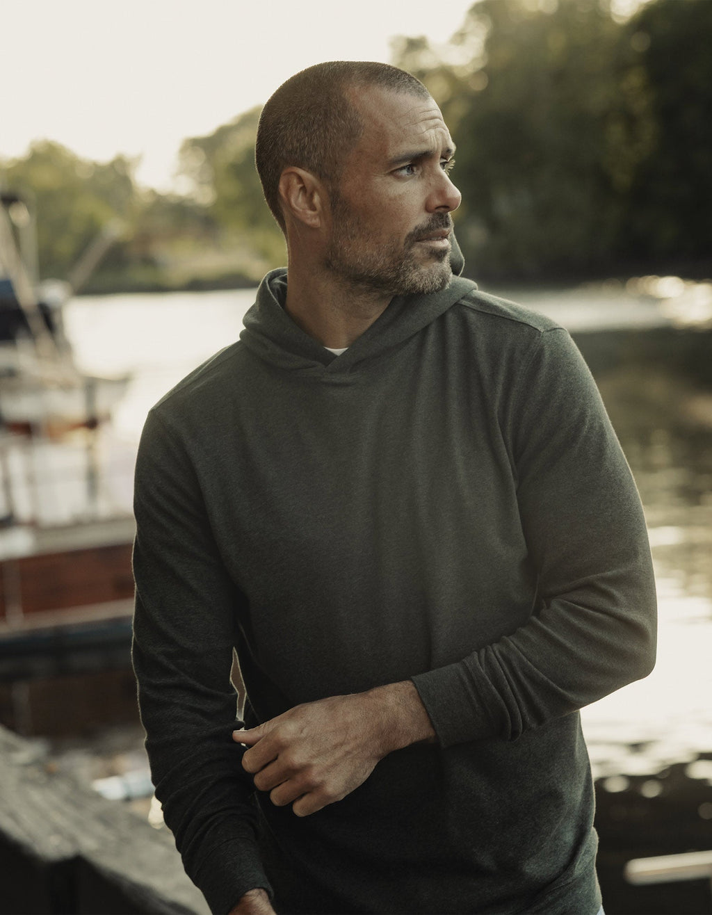 Puremeso Essential Hoodie in Olive