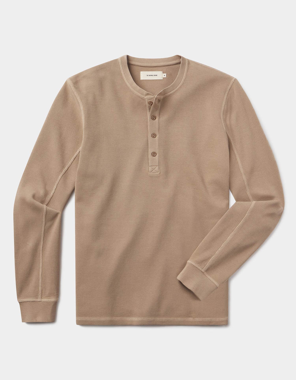 Vintage Thermal Mountain Henley in Mink